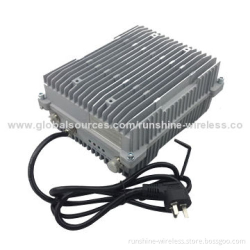 GSM DCS 1,800MHz high quality powerful mobile signal booster can cover 5,000sq.m for outdoor use
